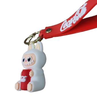 Labubu Holding Coca Cola Can