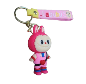 Pink Labubu Keychain!