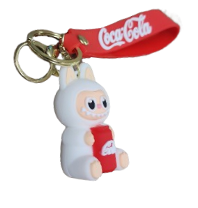 Labubu Holding Coca Cola Can
