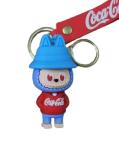 Blue Coca Cola Labubu