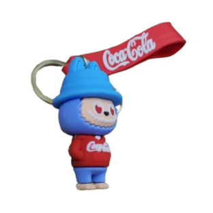 Blue Coca Cola Labubu